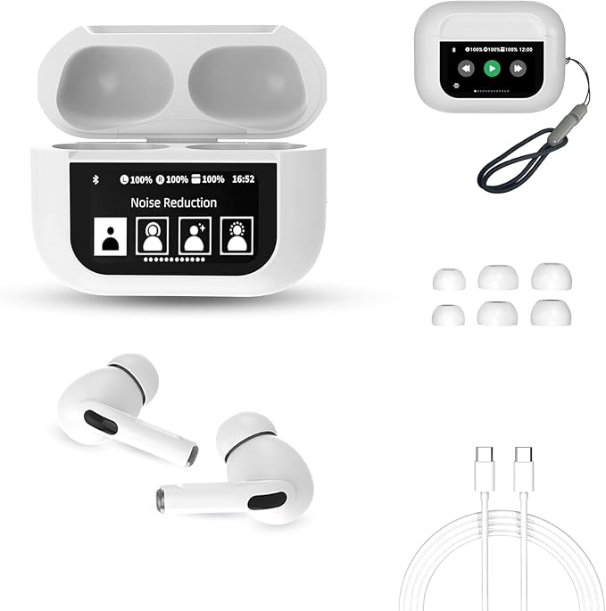 ScreenPods | Pantalla táctil y cancelación de ruido