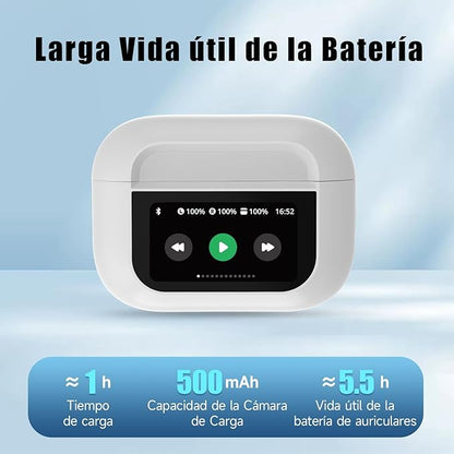 ScreenPods | Pantalla táctil y cancelación de ruido